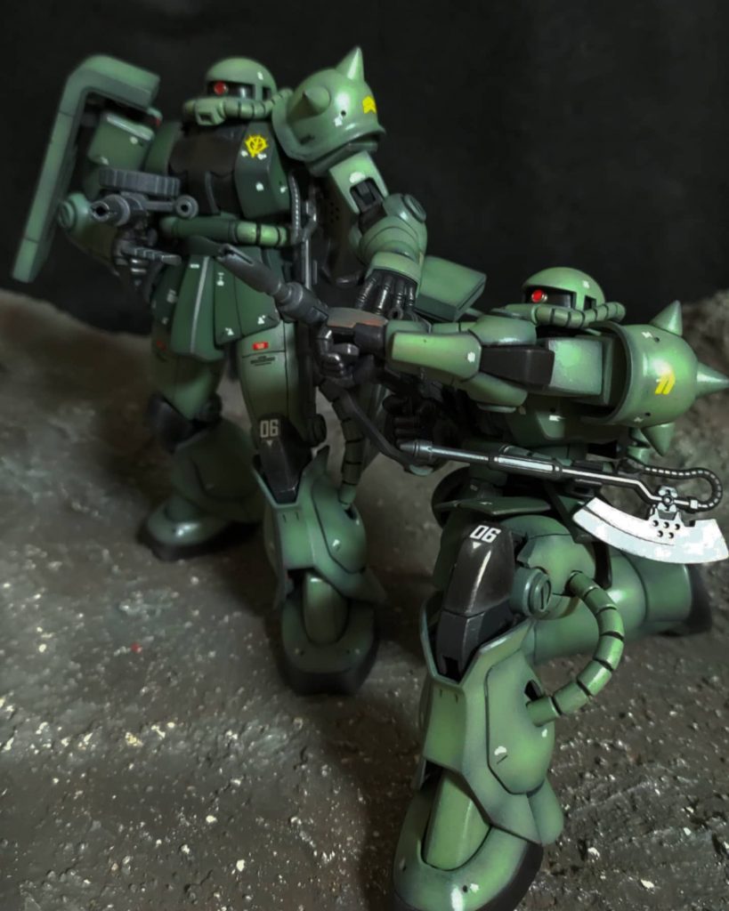 HGUC ザクII–3枚目/制作者：kengp