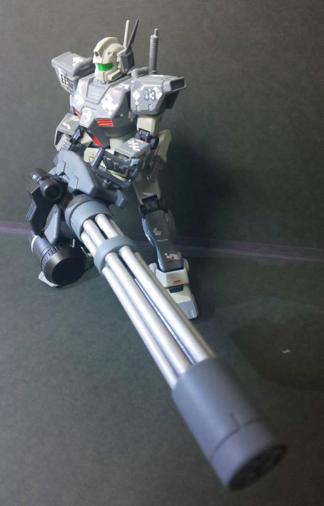 このガトリングが持たせたくて!イメージ的には、拠点防衛かな?