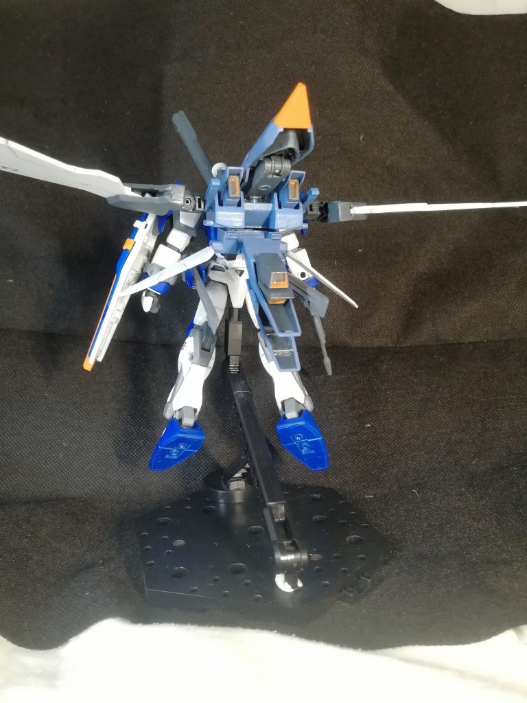 スラスターの内側の塗装が大変でしたが効果はあったと思います。