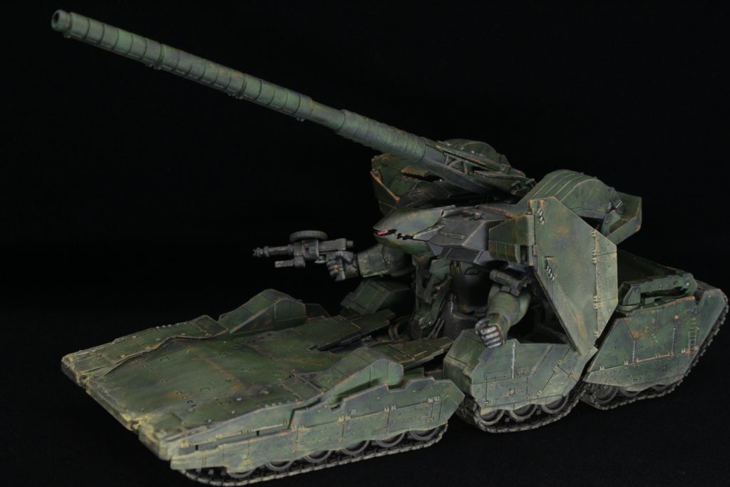 EXモデル ヒルドルブ　ウェザリング塗装–3枚目/制作者：くらくらプラモ