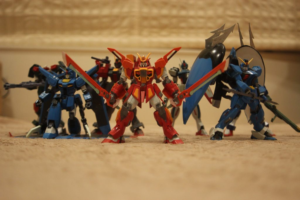 後期GATシリーズMSVの揃い踏みです。