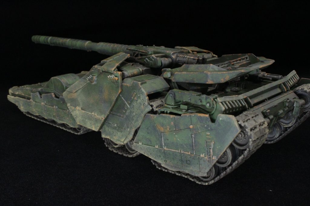 EXモデル ヒルドルブ　ウェザリング塗装–8枚目/制作者：くらくらプラモ