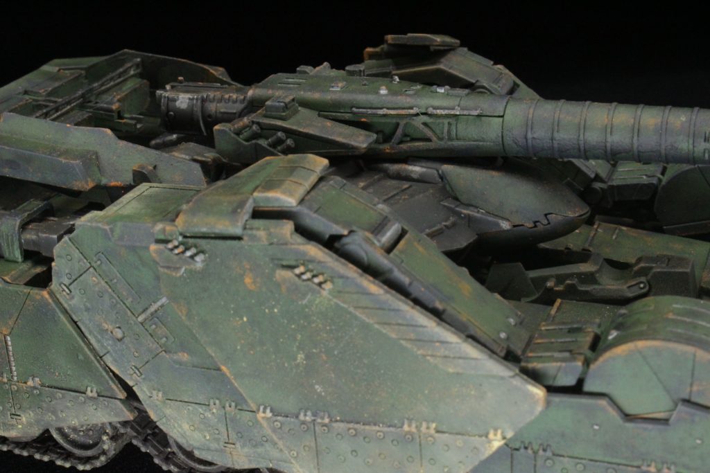 EXモデル ヒルドルブ　ウェザリング塗装–2枚目/制作者：くらくらプラモ