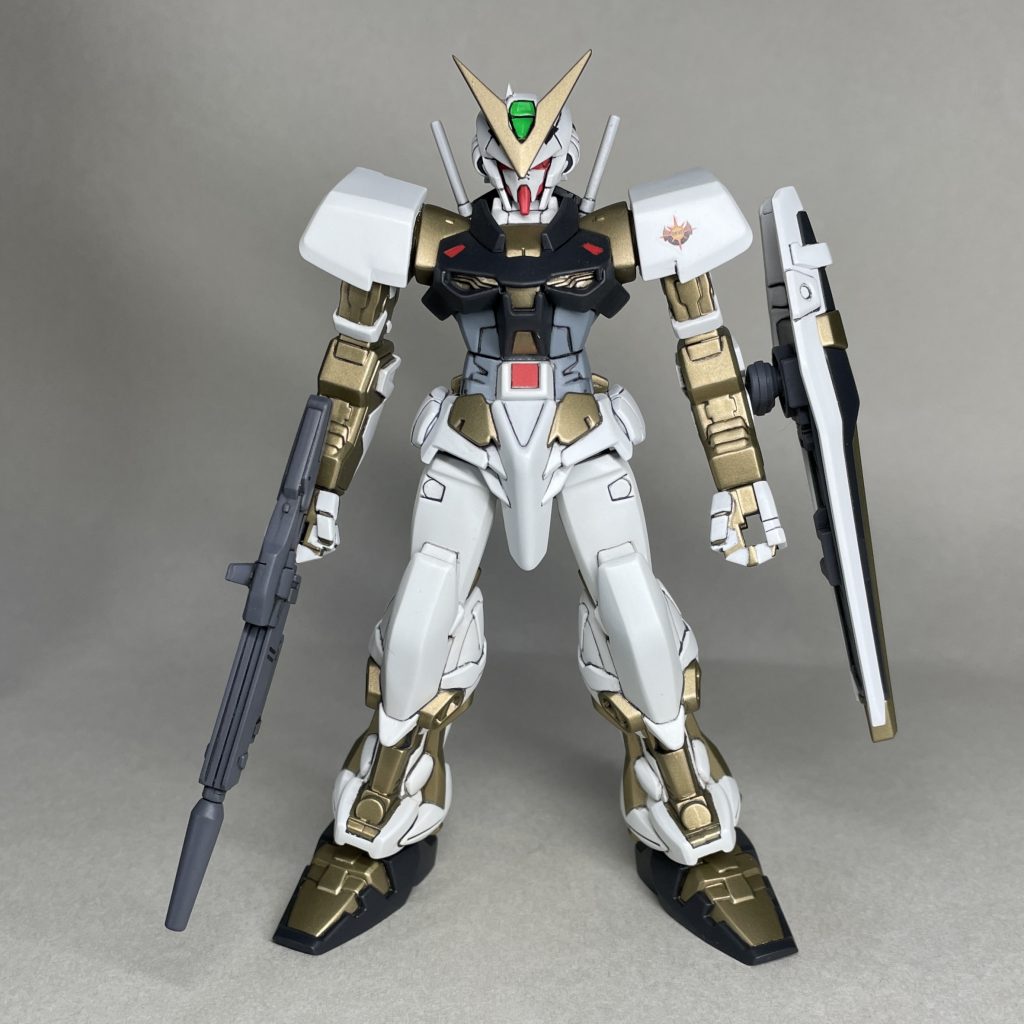 HGフライトユニットの武装装備 正面