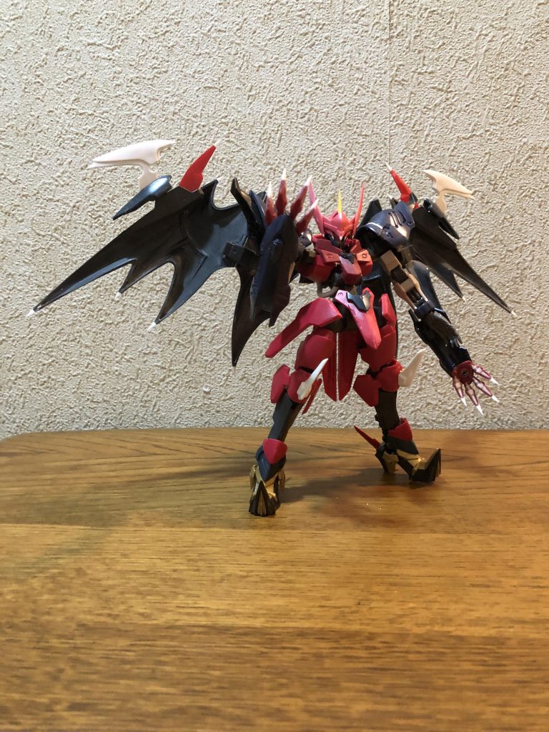 塗装前です。全体的に黒くしたので大分雰囲気が違うかもしれません。