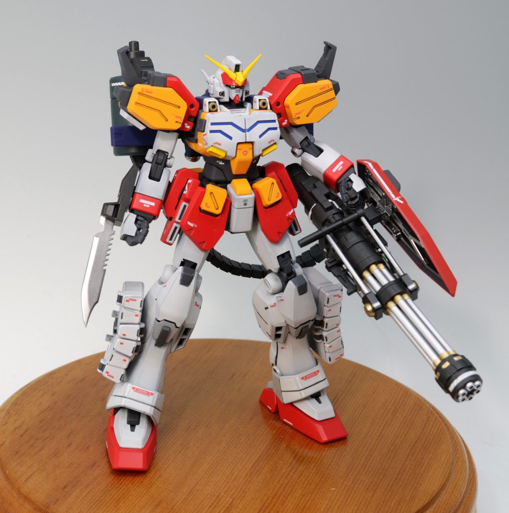 ＭＧガンダムヘビーアームズ ＥＷ（イーゲル装備）フルオープンアタック–4枚目/制作者：アルエンデ