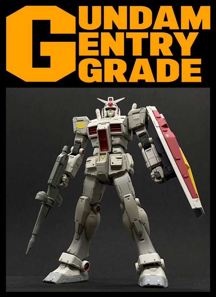 カラーリングの元ネタはもちろん『HOW TO BUILD GUNDAM 2』の表紙。ガンダムってこんな渋く塗ってもいいの!?という感動の塗装で、一度立体で見てみたかった。（どうも実物はもっと暗くて深い色合いらしいですが……表紙イメージ優先で）