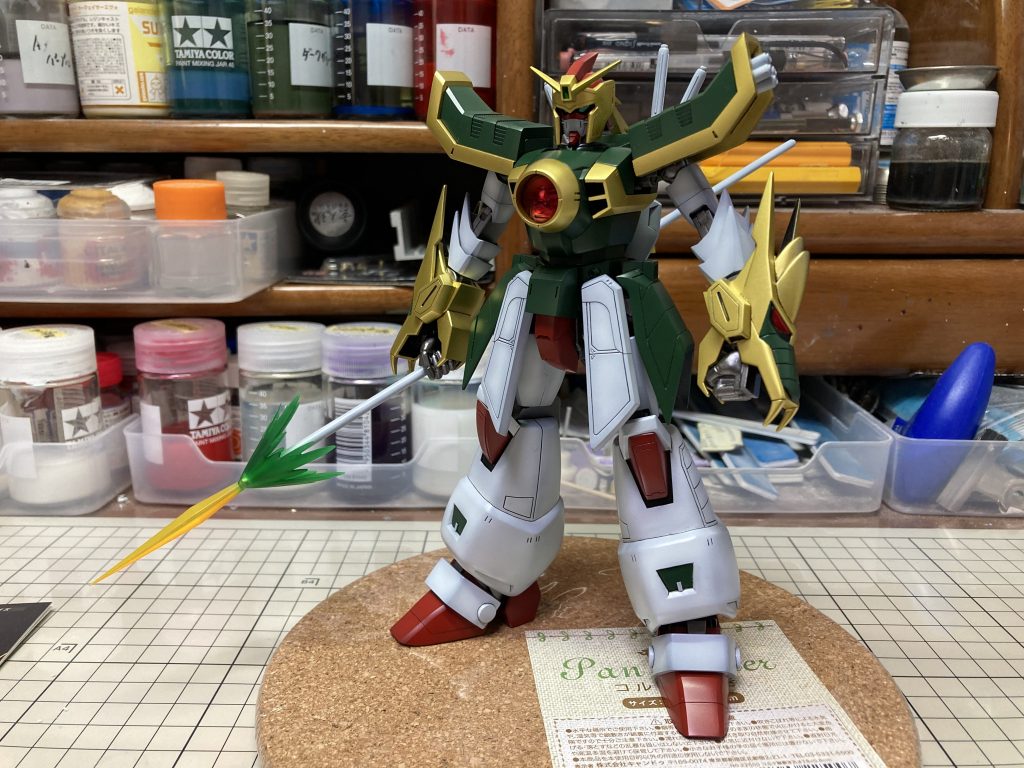 改造後全体的にプロポーションを見直し可動域も確保ちゃんと手を加えれば現代キットにも引けを取らない出来に