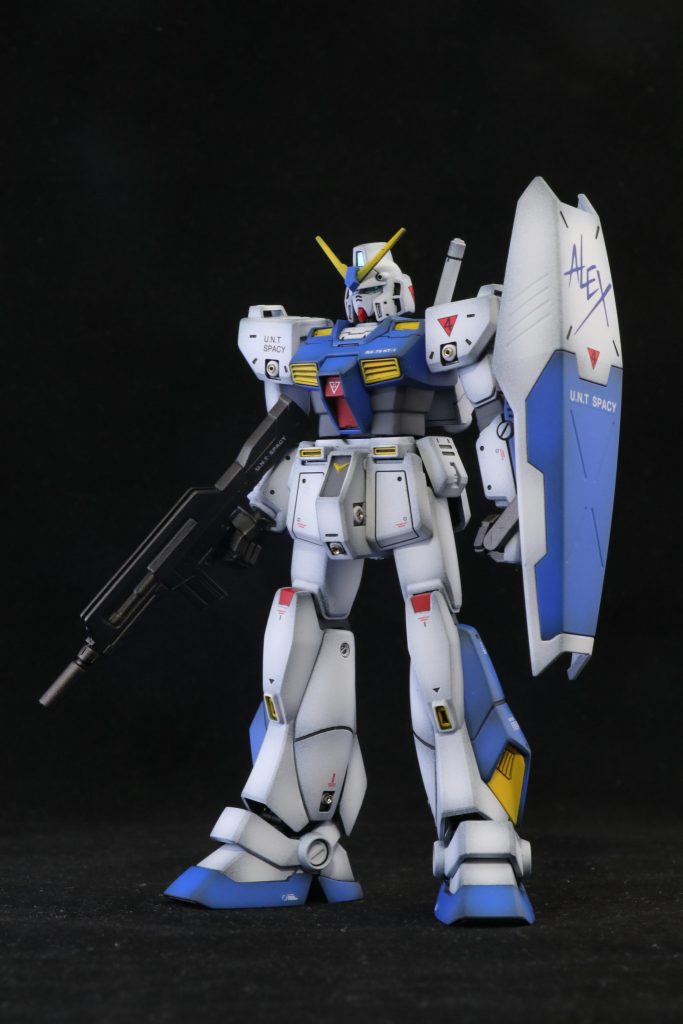 ガンダムNT-1 アレックス　チョバムアーマーを添えて–4枚目/制作者：KURO