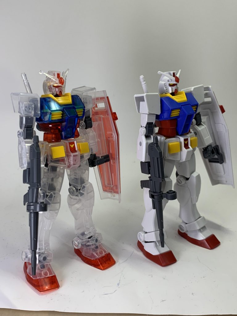 一番くじEGガンダム　ソリッドクリア&リバース