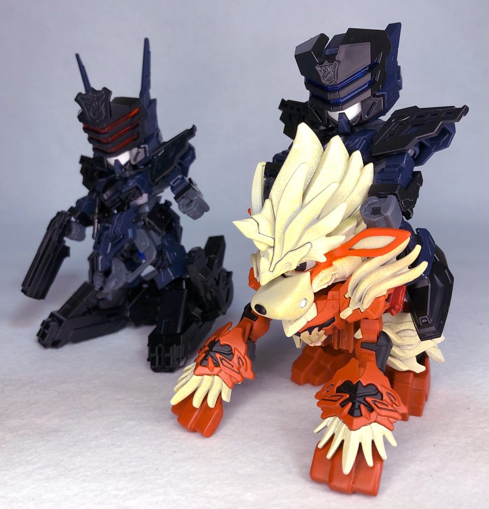 ヴェルデバスター隊員を乗せてみたりw