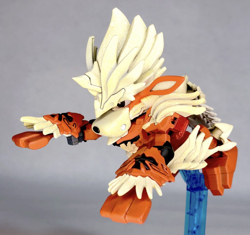 【ポケモンガンプラ】ウインディ–9枚目/制作者：コン◎SDポケモンガンプラ