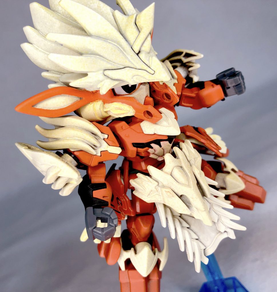 【ポケモンガンプラ】ウインディ–5枚目/制作者：コン◎SDポケモンガンプラ