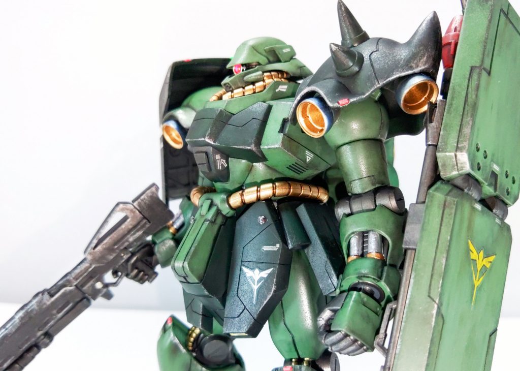 制作はいつも通り、成型色＋部分塗装の簡単フィニッシュです。