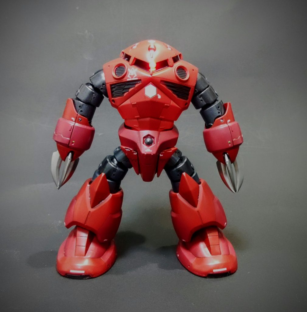 RG風なディテール追加してついでにモノアイぐぽーんもやってみました！