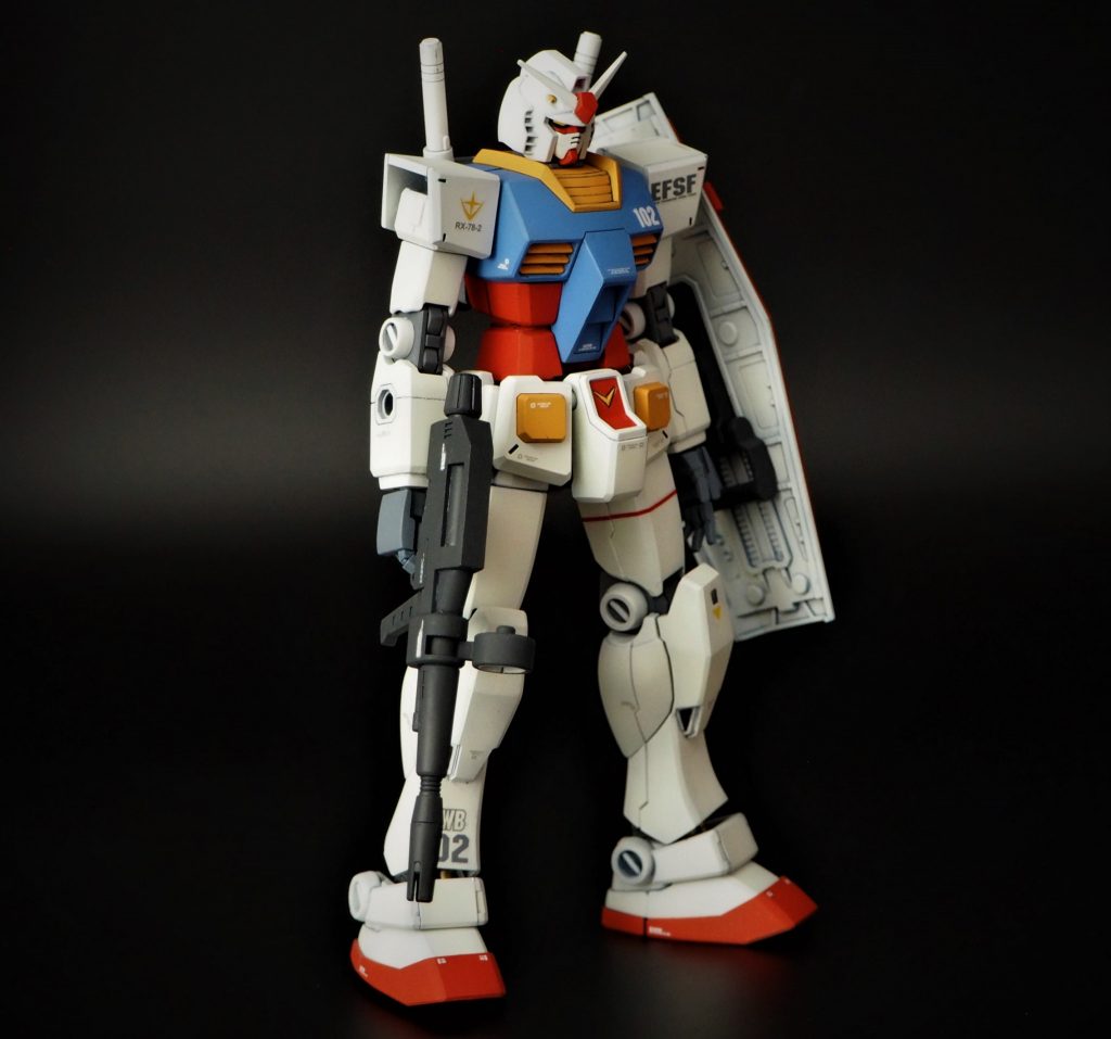 このガンダムのプレーンっぷり。