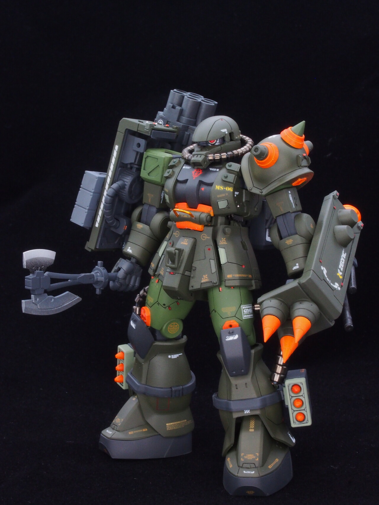 HGザク(旧HGUC)｜エビ丸さんのガンプラ作品｜GUNSTA（ガンスタ）