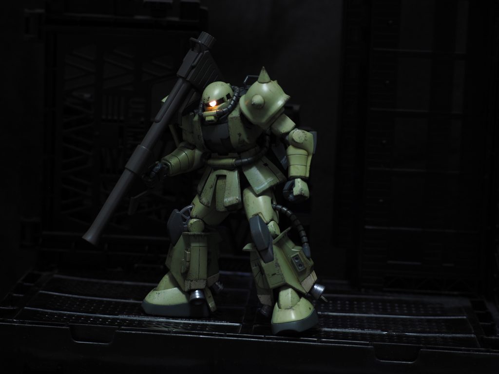 【1/144】HG 高機動ザクII 【改修・塗装品・電飾】–4枚目/制作者：abn22631