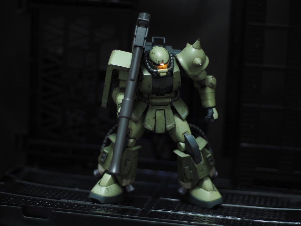 【1/144】HG 高機動ザクII 【改修・塗装品・電飾】–5枚目/制作者：abn22631