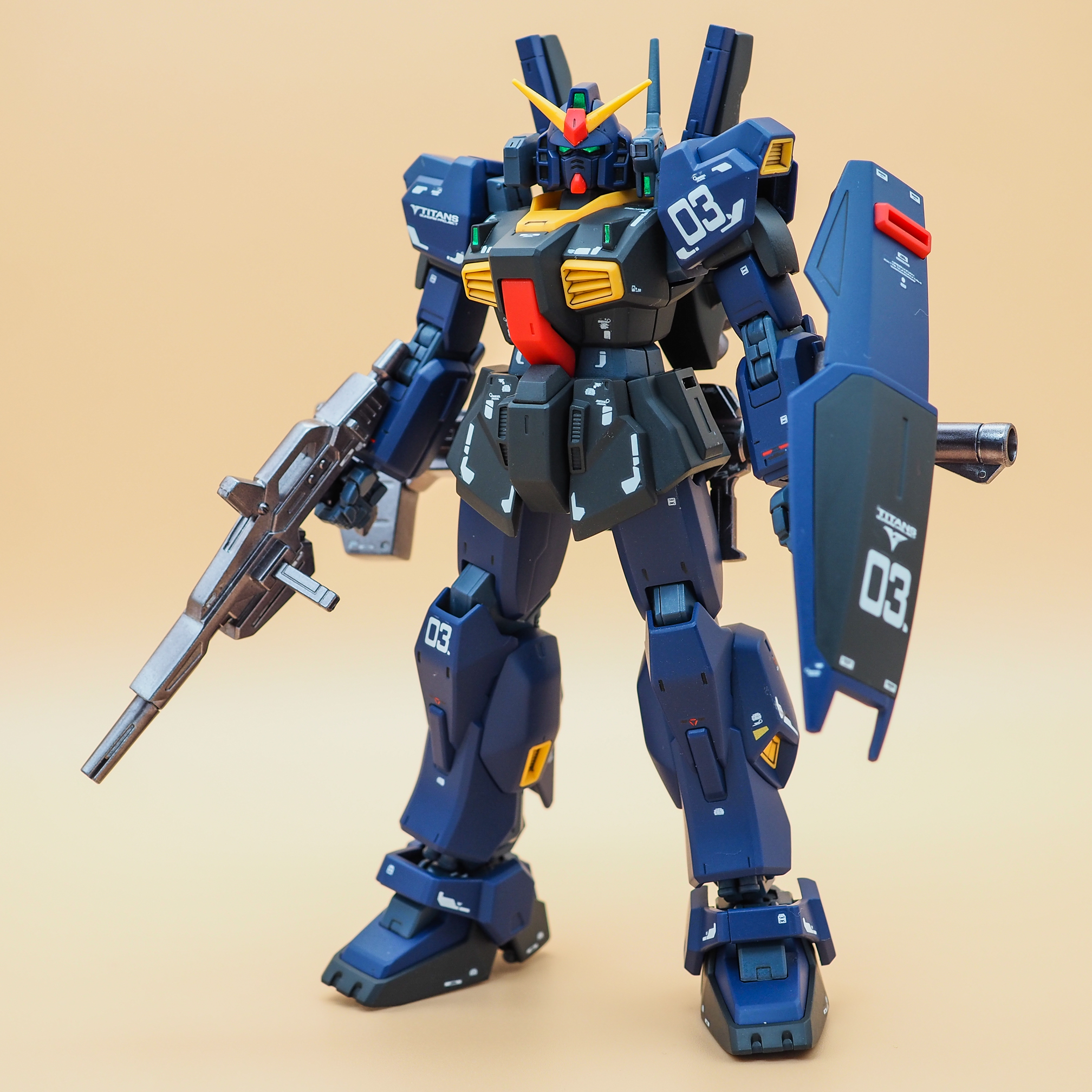 RG ガンダムMk-II（ティターンズ仕様）用 水転写式デカール - 模型