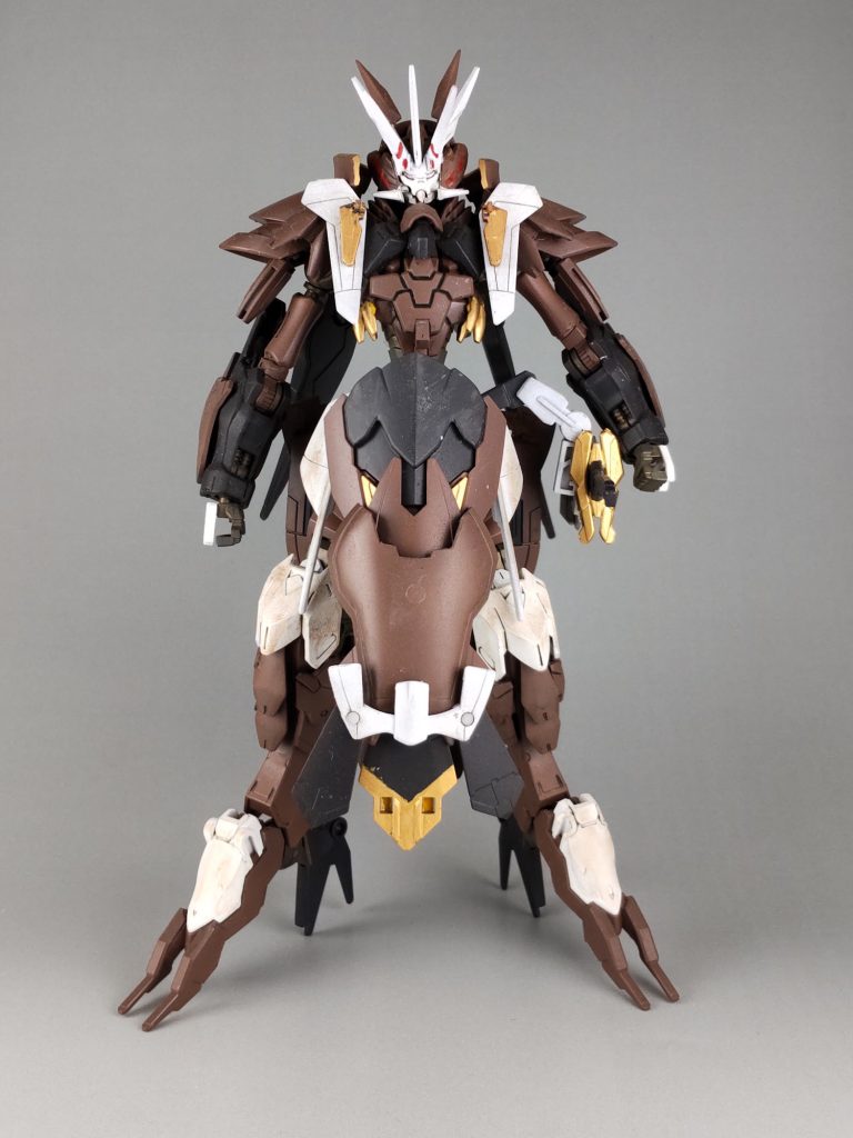 頭はダンタリオンを芯にアンテナを生やしました。 