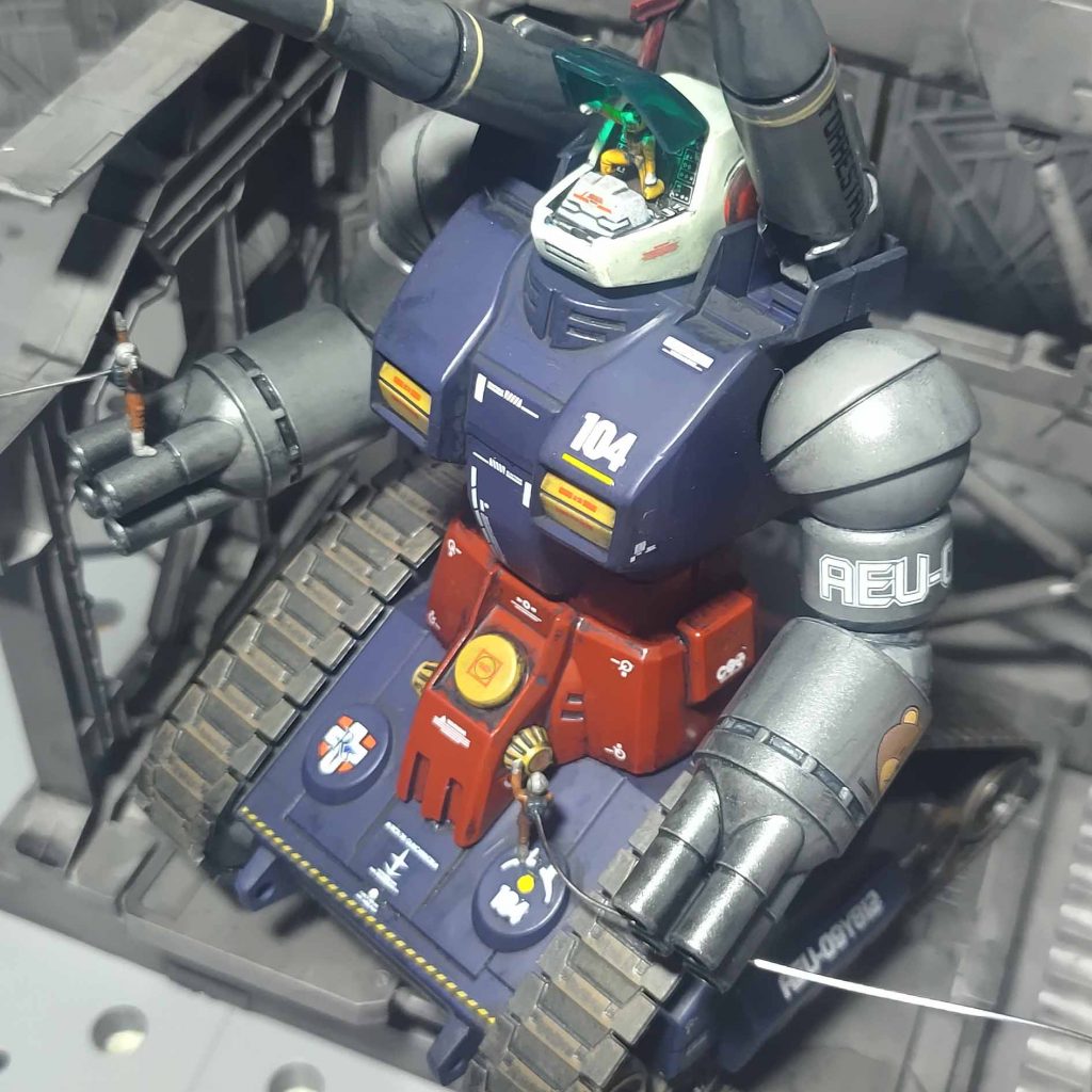 デカールは全て雰囲気で貼っているので詳しい人が見たら違和感があるかも