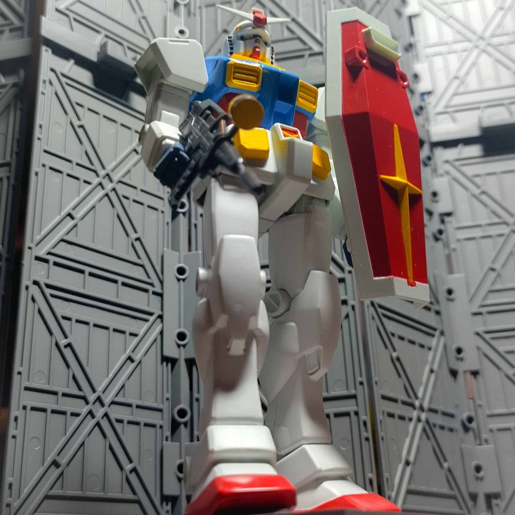 FGガンダムで迫力ある画像に挑戦 