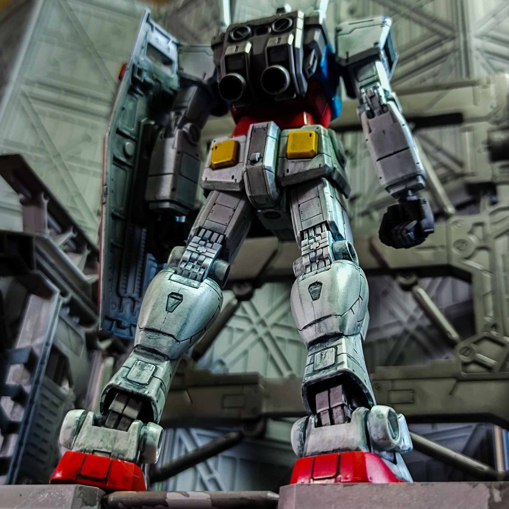 1/144でモビルスーツの巨大さを表現してみたい