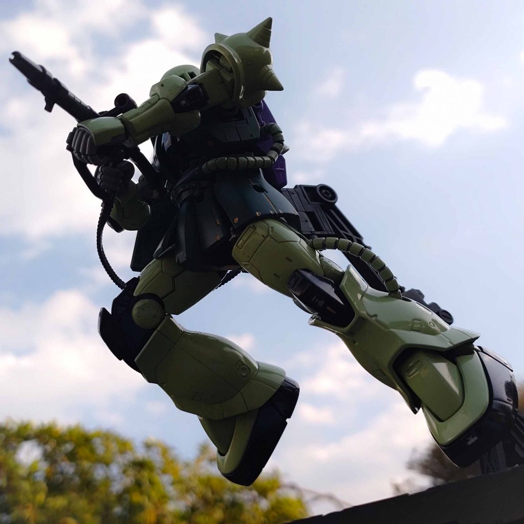 シルエットでも格好良い 