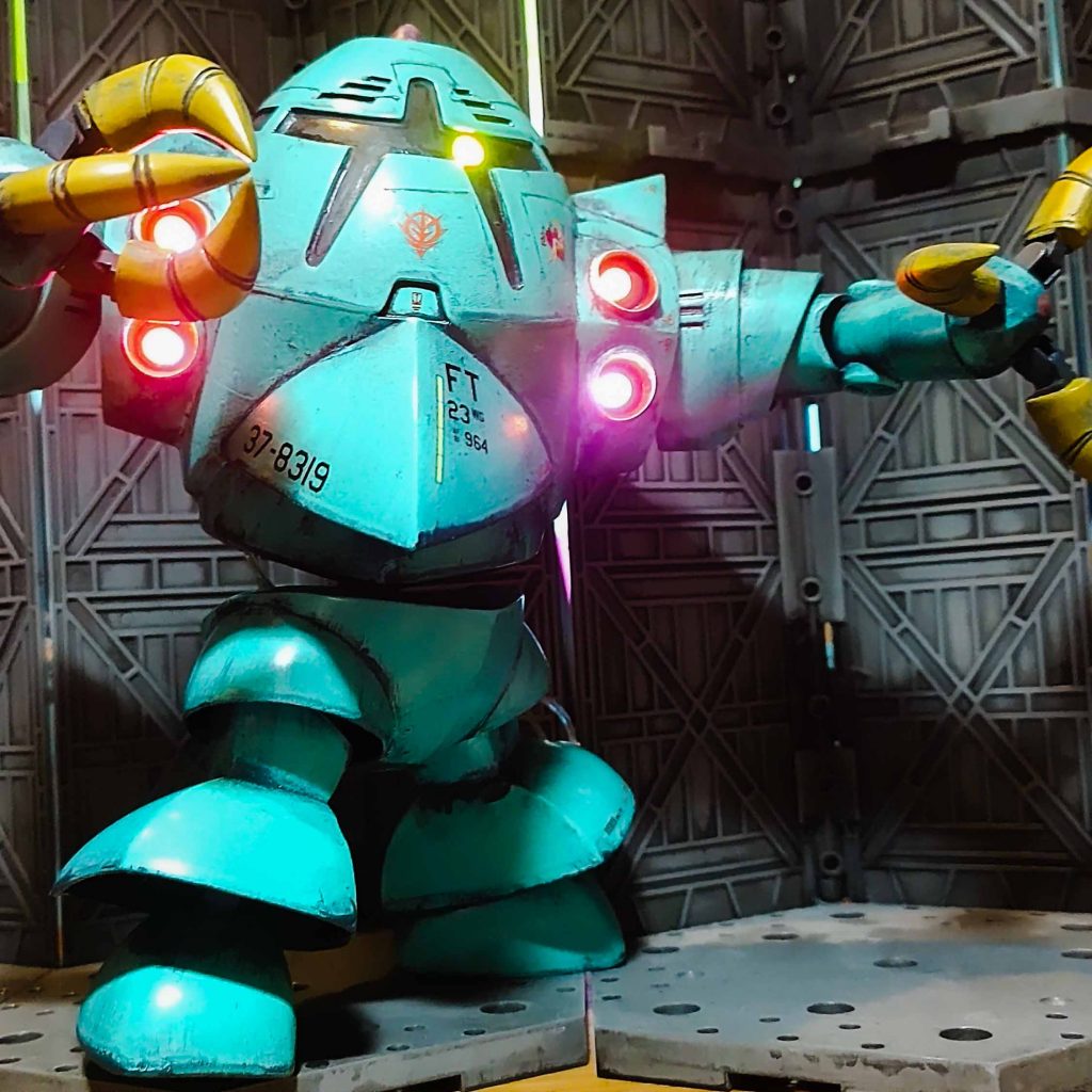 とにかく強そうな「ゾック」を目指して作ってみました 