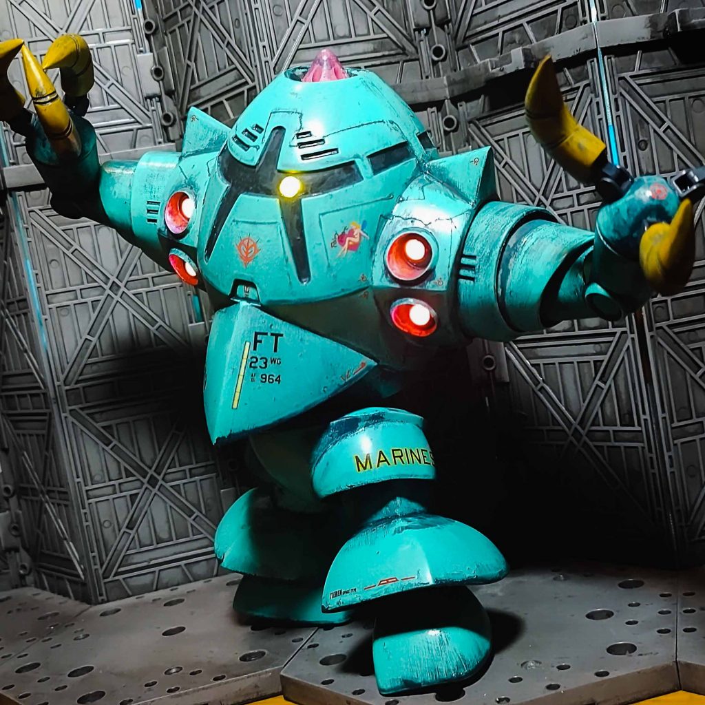 プラモシミュレーションでプラモ狂四郎に挑戦出来るクオリティを目指しました