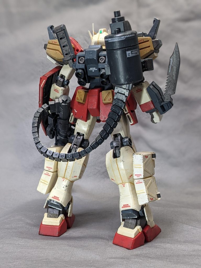 MG1/100 ガンダムヘビーアームズ–3枚目/制作者：さなだむつき