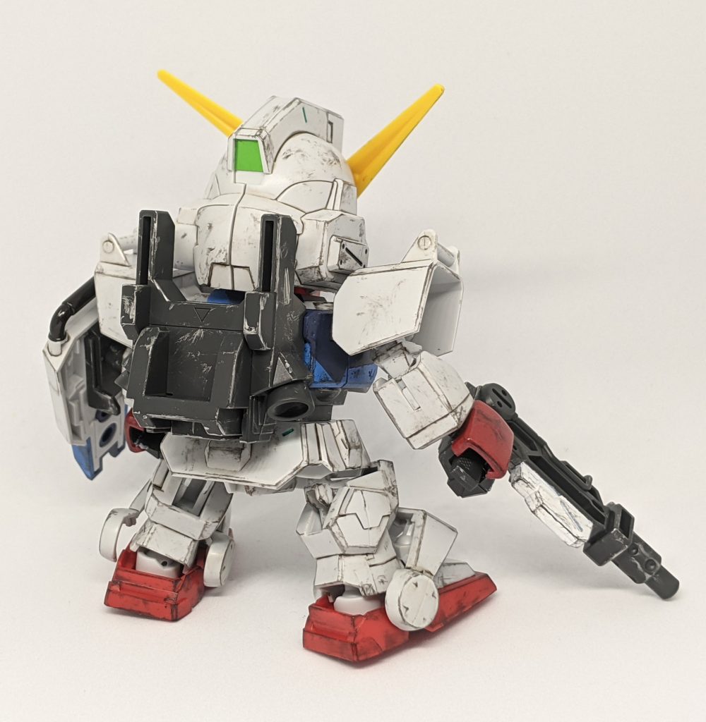 たまには息抜きに手軽に作りたい、そういう感じで最近学習中の汚し塗装をしつつ製作しました。