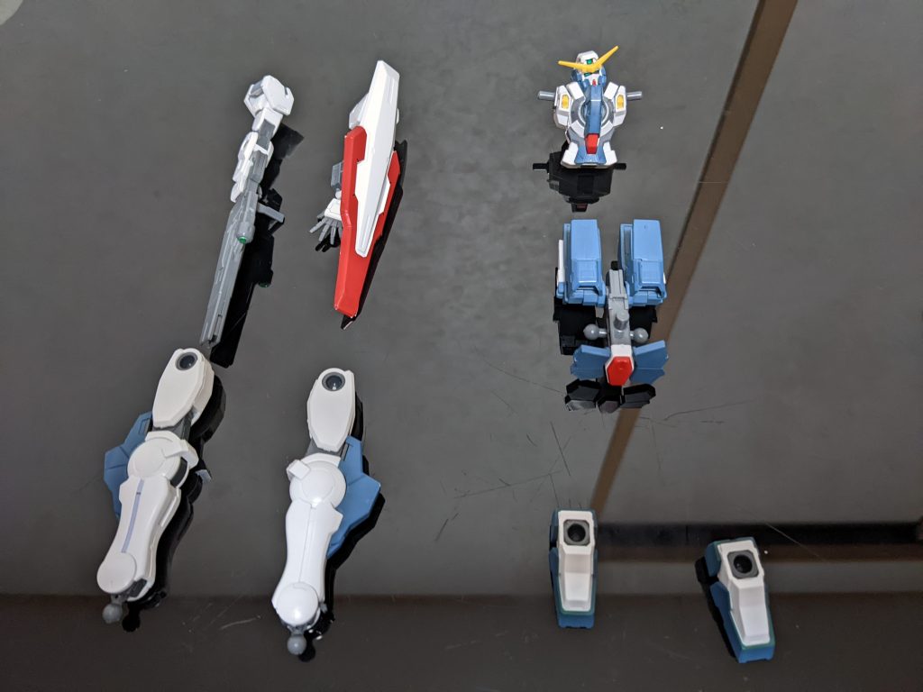 パーツ比率の方はこちら!右がデュナメスで左がナドレになります。