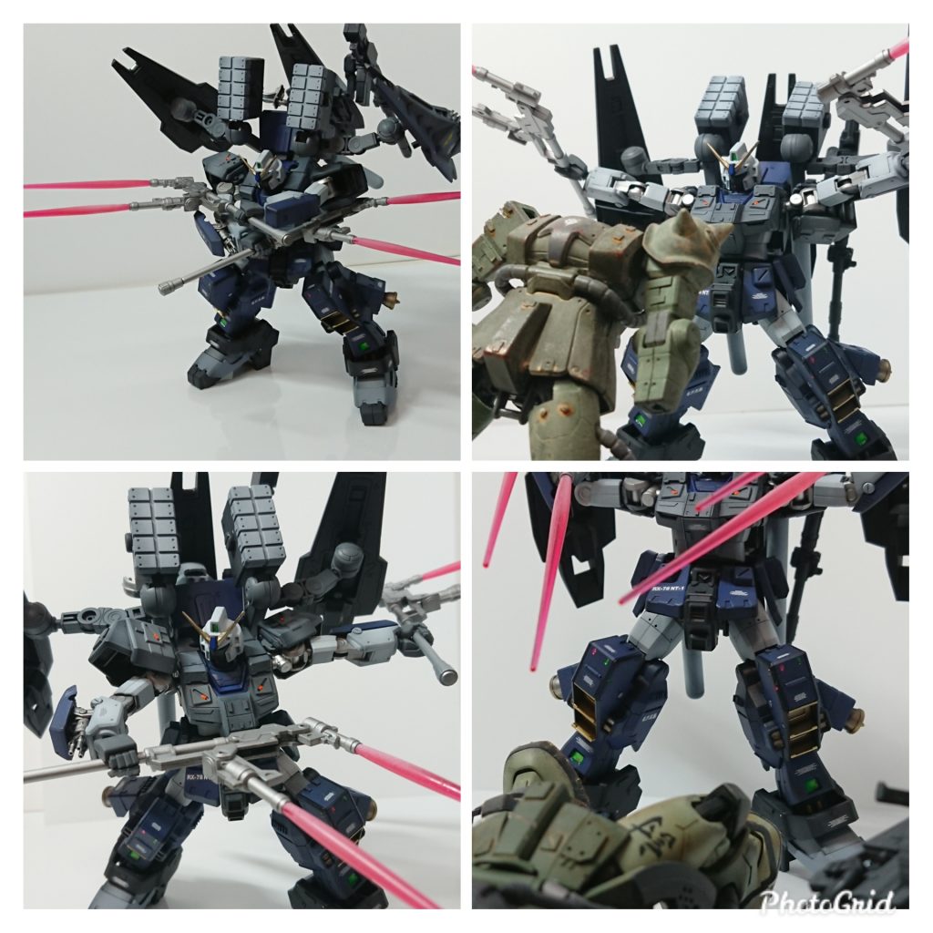 2振り装備する場合には交差させて切りつけたり、構えた状態で推力任せに回転することで周囲を一掃するなどの使用が確認されている。