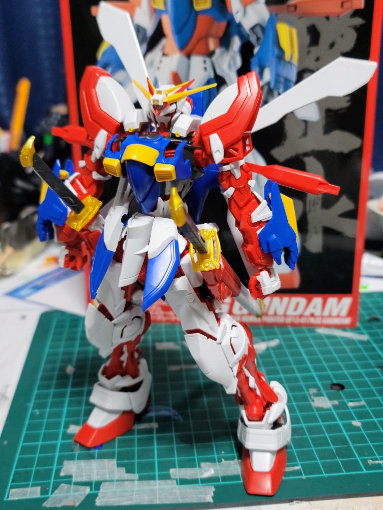 無塗装状態です。この時点で「かっこいい!」と手応えがありました😄