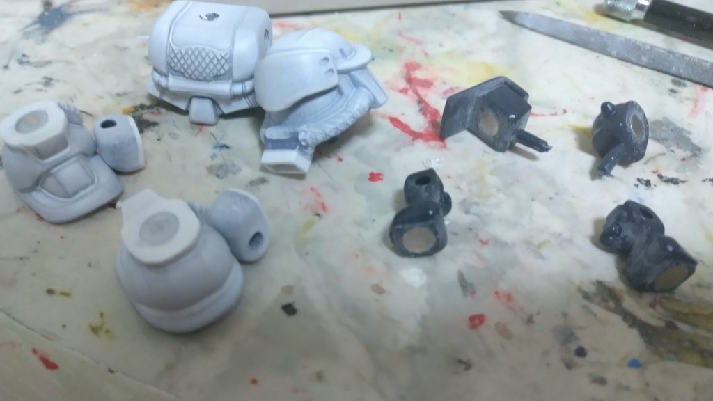 いろいろ加工中の状態