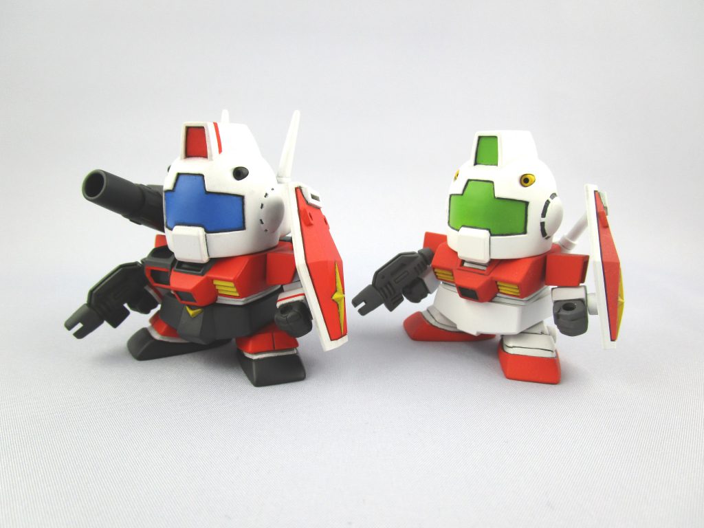 ジム隊！あと1機有れば一個小隊出来る。