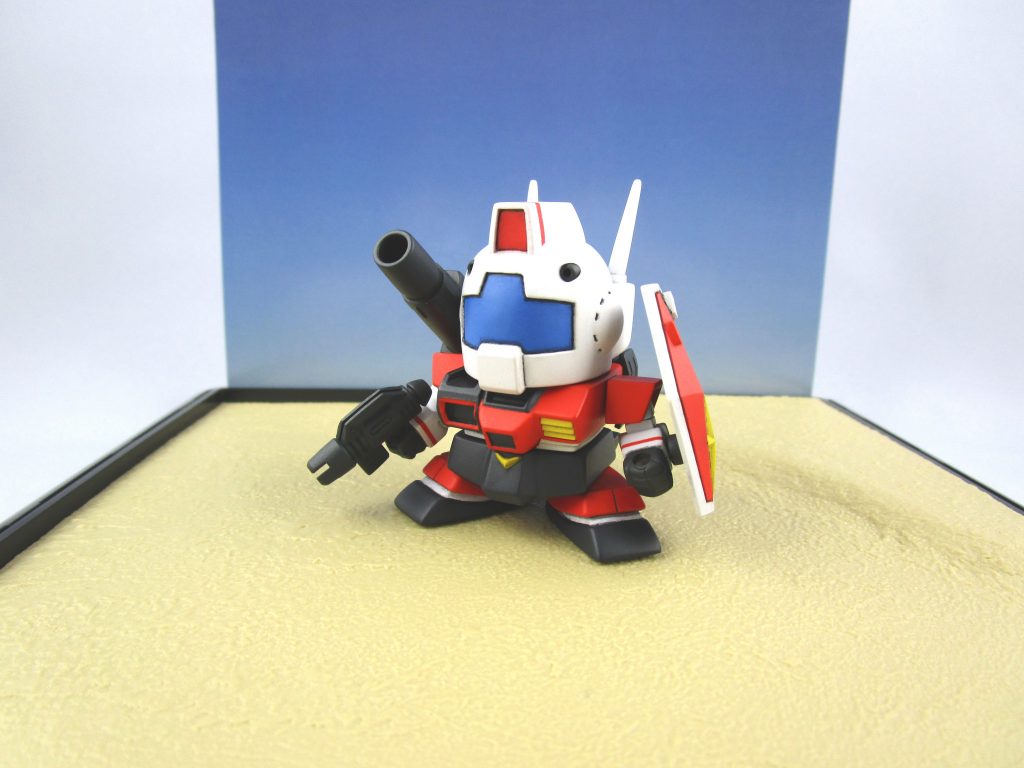 SD ジムキャノン–3枚目/制作者：芋カスタム