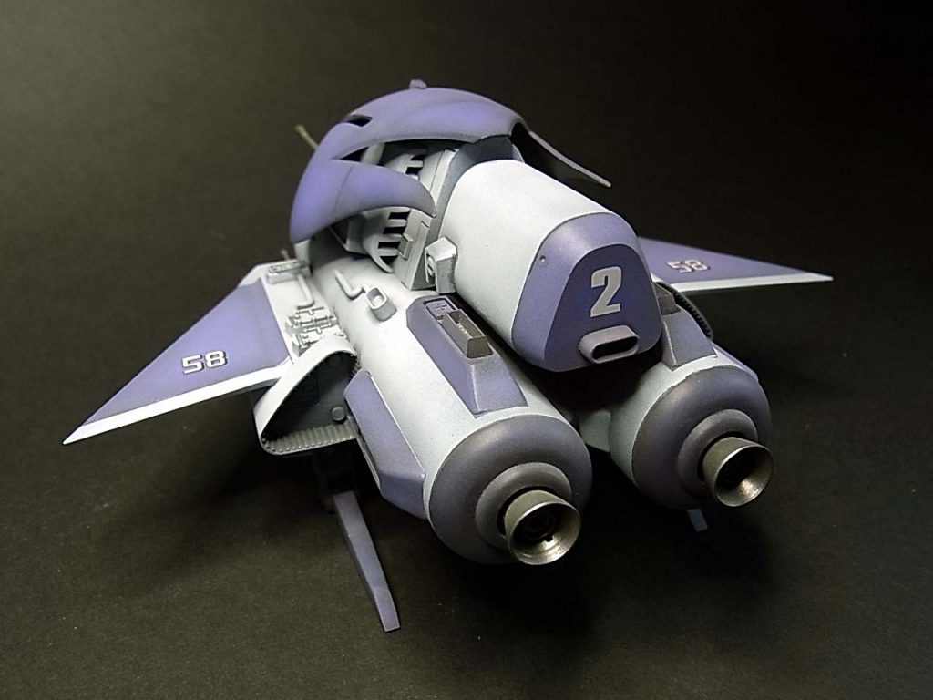 キュベレイが「エルメス2」と呼ばれるずっと前にエルメスの後継試作機「エルメス2」として