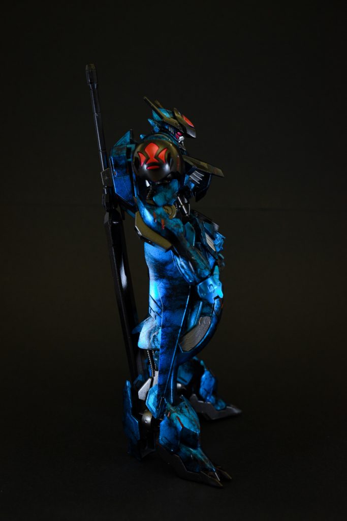 HG ガンダムバルバトスルプス 大理石&キャンディ塗装ver.–3枚目/制作者:八戸高専模型制作愛好会