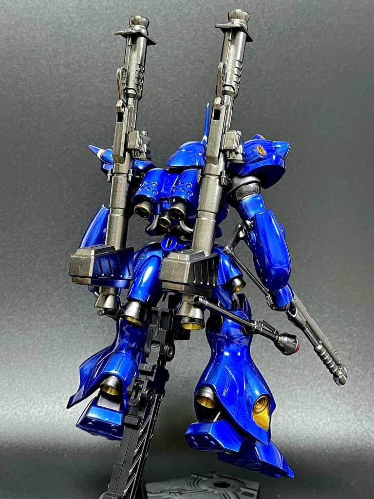 HGUCケンプファー（キャンディ塗装）–4枚目/制作者：ゲンザブロー