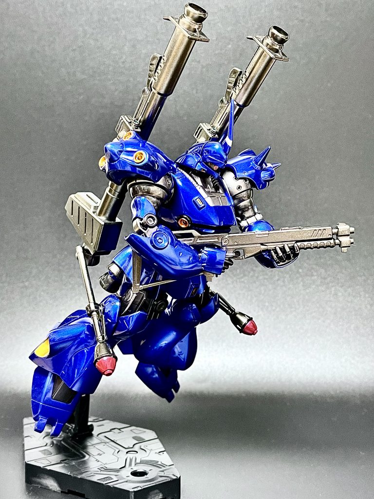HGUCケンプファー（キャンディ塗装）–3枚目/制作者：ゲンザブロー