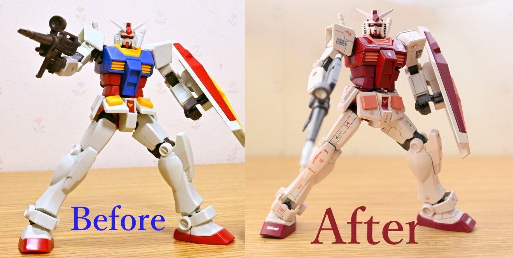 オリジナル配色　EGガンダム　RX-78-2–2枚目/制作者：jigen