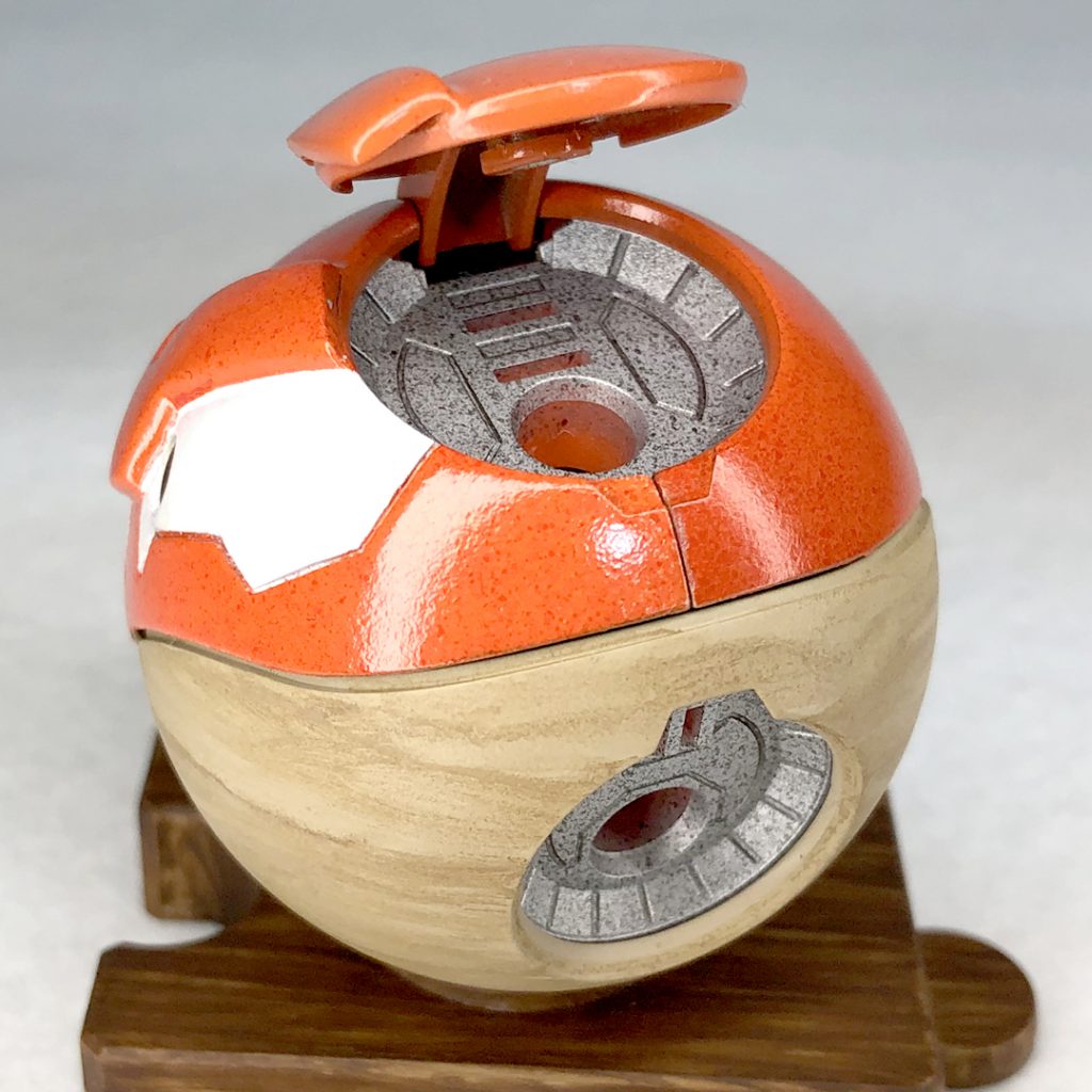 【ポケモンガンプラ】ビリリダマ（ヒスイのすがた）–7枚目/制作者：コン◎SDポケモンガンプラ