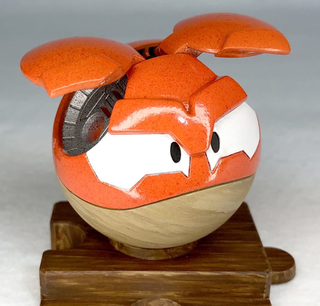 【ポケモンガンプラ】ビリリダマ（ヒスイのすがた）–9枚目/制作者：コン◎SDポケモンガンプラ