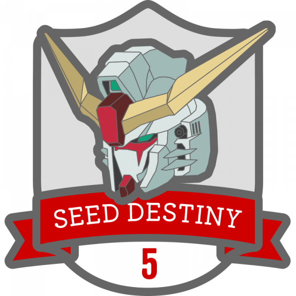SEED DESTINYバッジ