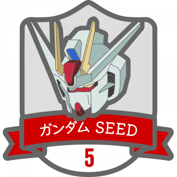 ガンダムSEEDバッジ