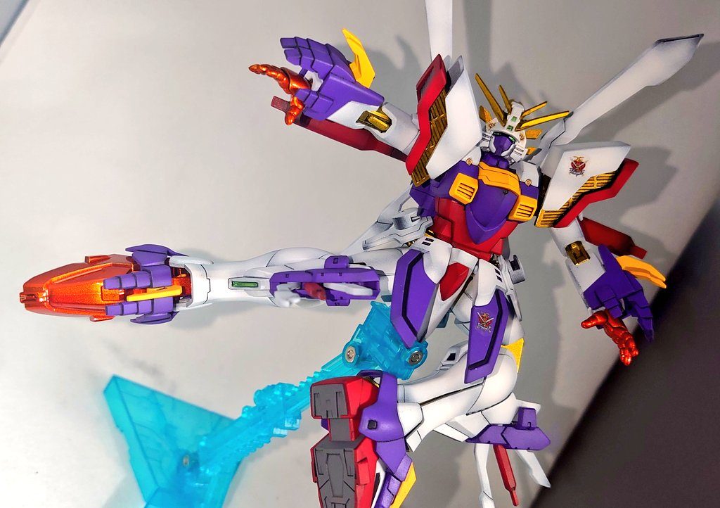 シャイニングブレイジングゴッドガンダム()–4枚目/制作者：@Quality_ACT1