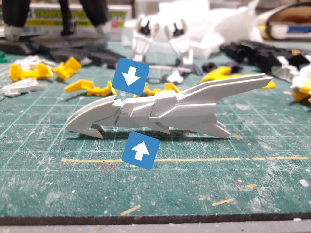 地味にライフルは２ヶ所刃を入れて短縮してます